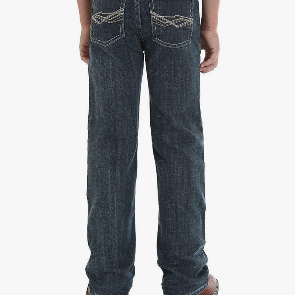 3 pack Little boy Wrangler boot cut jeans 7 slim (3 pack)